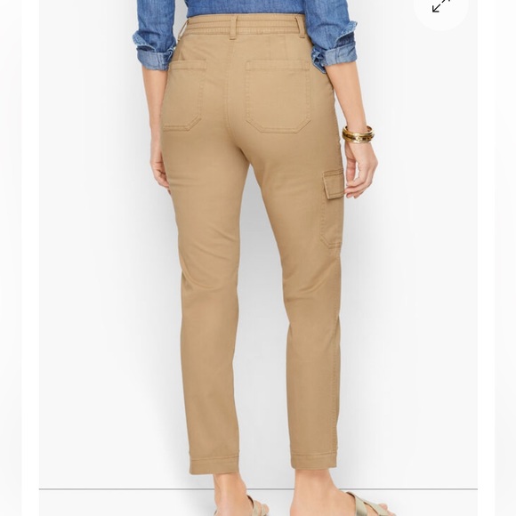 Talbots SLIM CARGO PANTS - Picture 3 of 11
